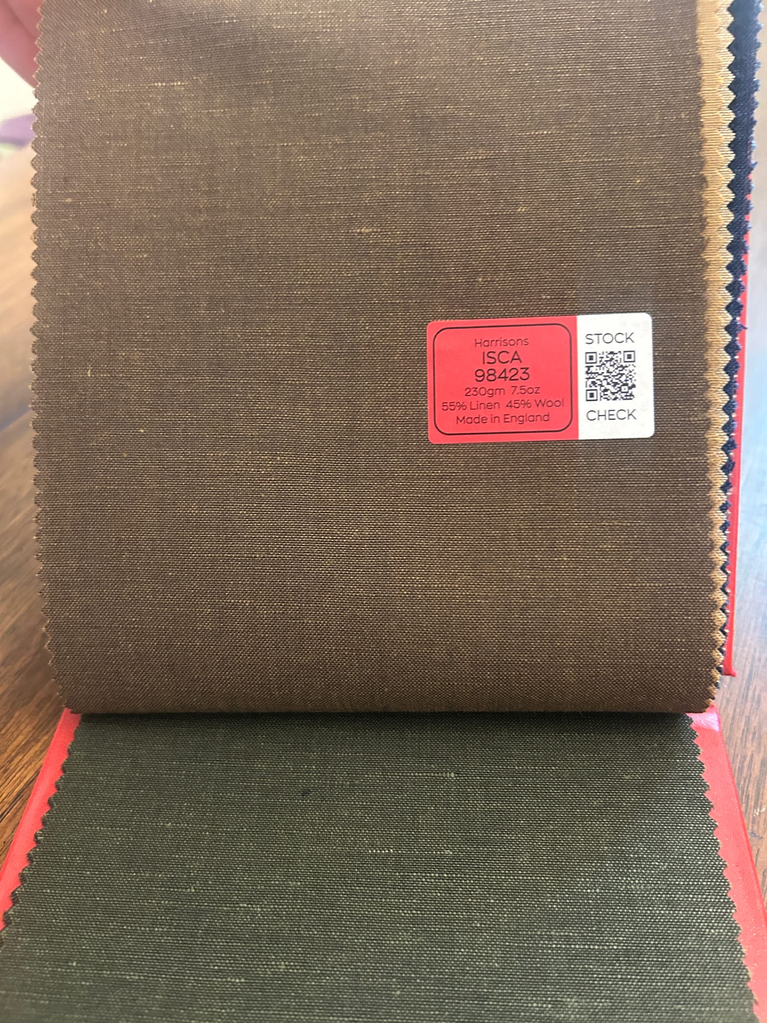 ISCA 39423 — identification sticker