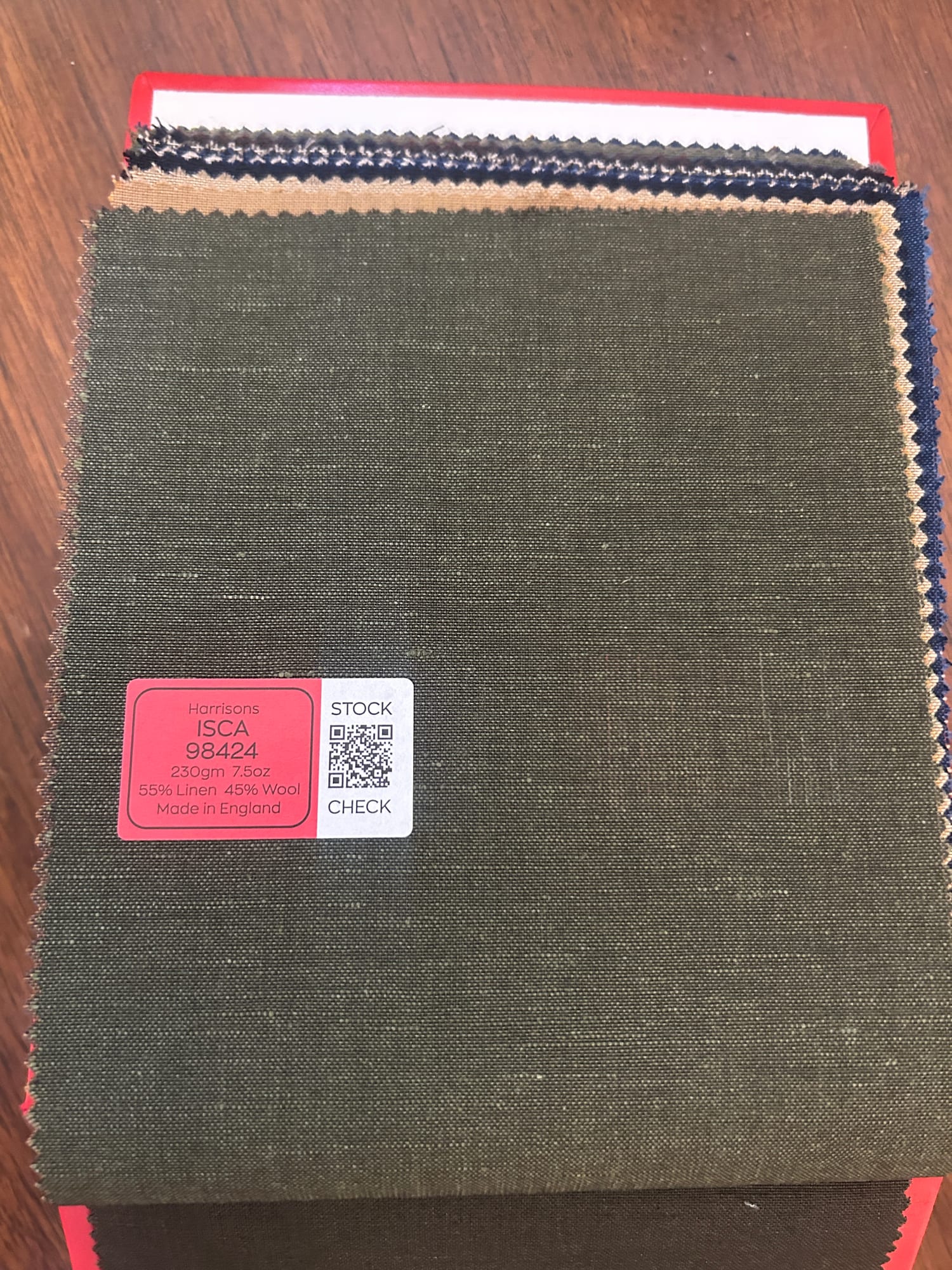 ISCA 39424 — identification sticker